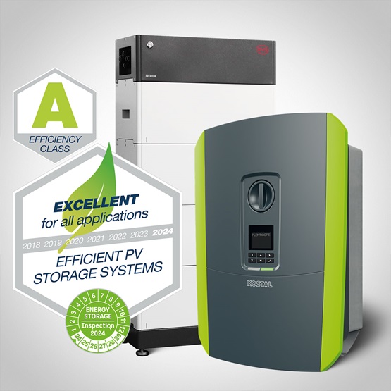 KOSTAL inverters with efficiency class A