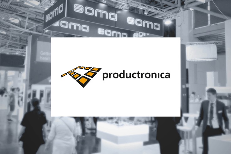 SOMA exhibits at productronica in Munich